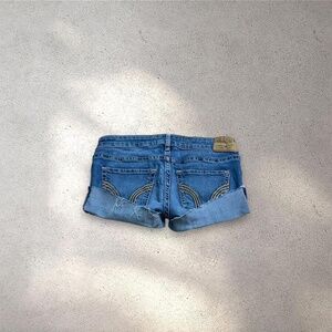 Hollister Co. Low Rise Micro Denim Shorts